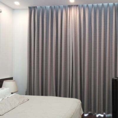 Rèm xếp ly căn hộ